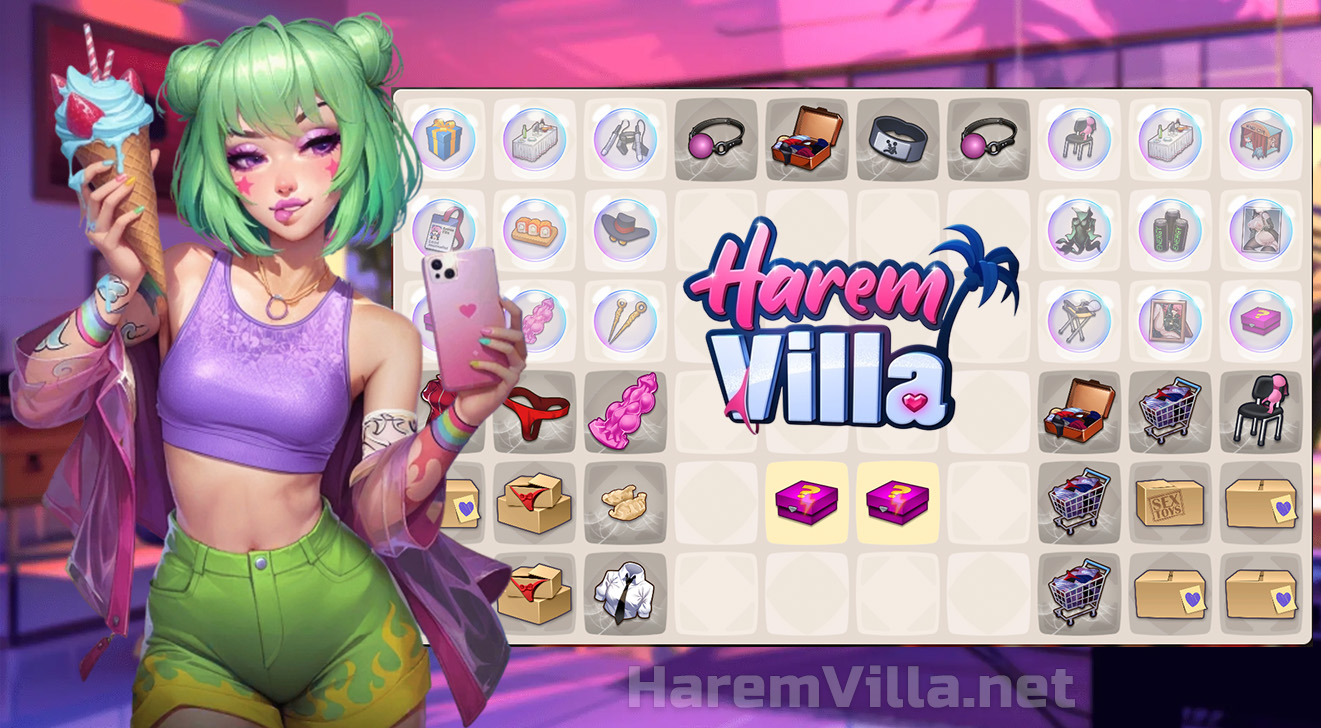 Harem Villa game